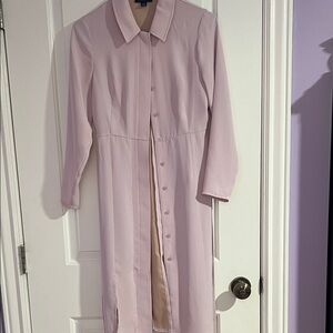 Alfani Light Pink Long Sleeve Dress